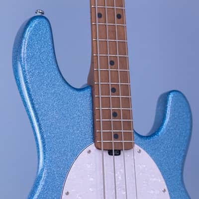 Sterling by Music Man Stingray Ray34 Blue Sparkle image 3