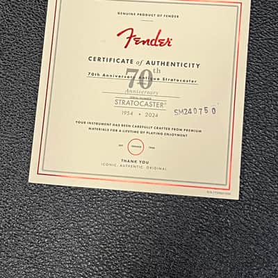 2024 Fender 70th Anniversary Vintera II Stratocaster - Antigua image 17