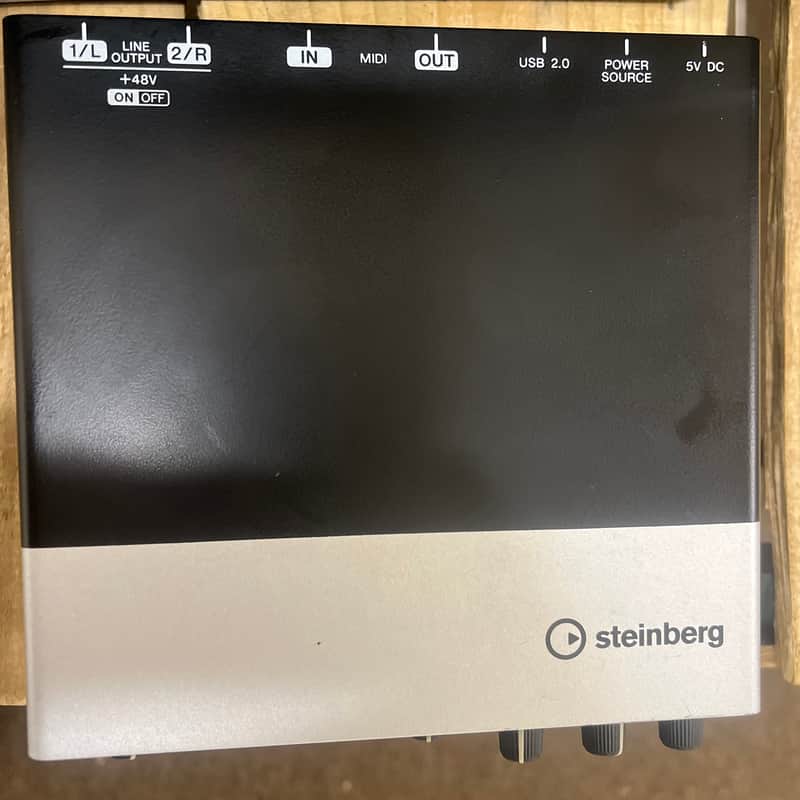 2010s Steinberg UR22mkII USB 2.0 Audio Interface Silver/Black