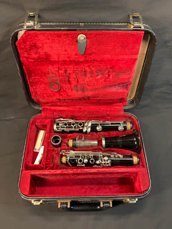 Vintage 1970's Vito USA Reso-Tone Bb Student Clarinet Outfit image 1
