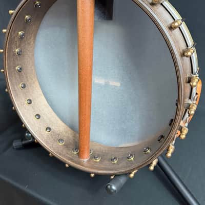 OME Alpha Open Back 5-String Banjo Natural Satin Finish w/ Gig Bag image 15