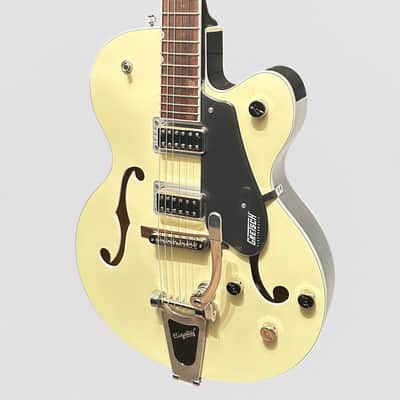 Gretsch G5420T Electromatic Classic Hollowbody Single-Cut Electric Guitar - Two-Tone Vintage White/London Grey image 3