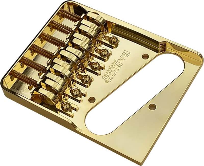 Babicz FCHTELENV Original Series Ashtray Telecaster Guitar Bridge, Gold image 1