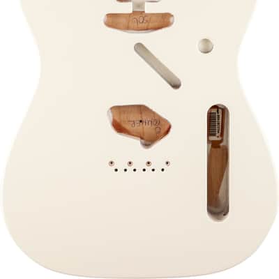 FENDER - Classic Series 60s Telecaster SS Alder Body Vintage Bridge Mount  Olympic White - 0998006705 image 3