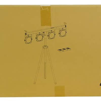 Chauvet DJ 4BAR ILS Wash Lighting System w/(4) Par Lights+Tripod+Footswitch+Bag image 12