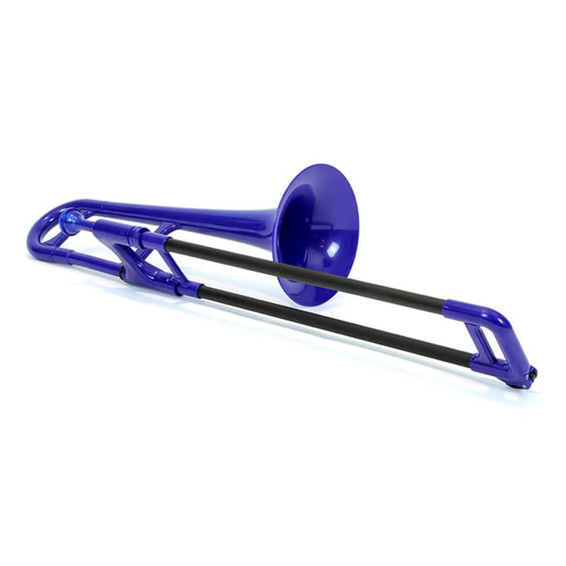 Jiggs Mini pBone Plastic Trombone - Blue image 1