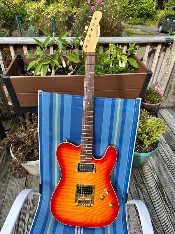 Vintage 1980s Schecter Telecaster – CSB image 1