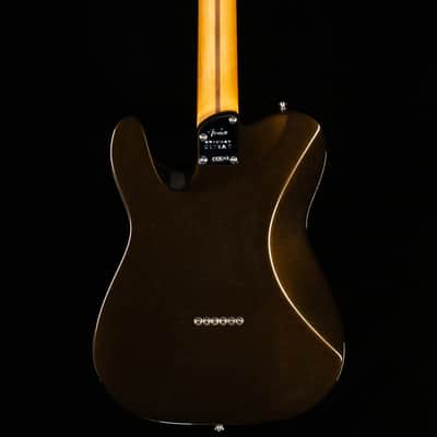 Fender American Ultra II Telecaster Ebony Fingerboard Texas Tea (136) image 4