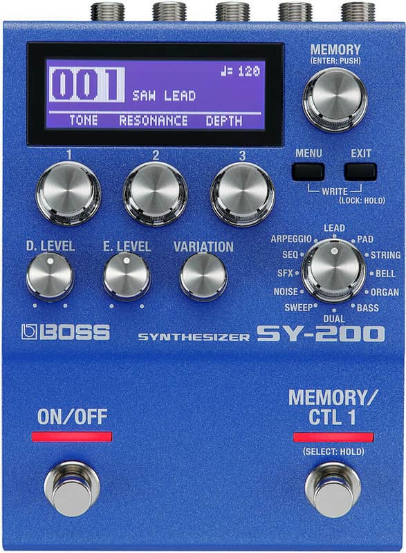 Boss SY-200 Synthesizer Effects Pedal image 1