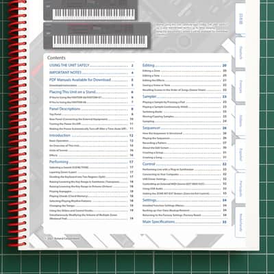 Roland Fantom 06 — 7 in 1 Owners Manual User Instructions — 513 Pages — USA Made