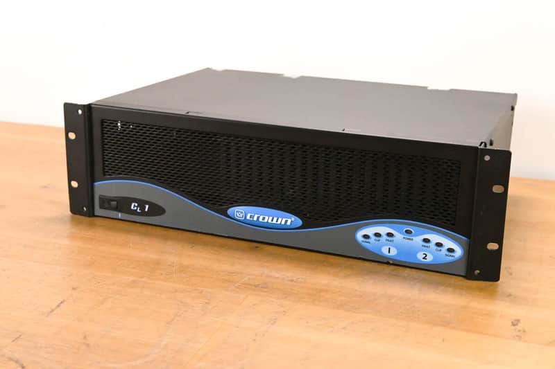 Crown CL1 2-Channel Power Amplifier CG01ZT6 image 1
