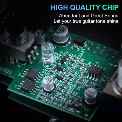 Kmise Crunch Distortion Electric Guitar Effects Pedal Mini Single Type DC 9V True Bypass image 4