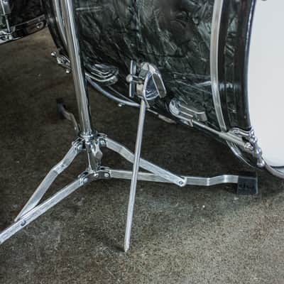 Leedy Late 50s/Early 60s 3 Piece Drum Kit (13/16/20) in Black Diamond Pearl image 15