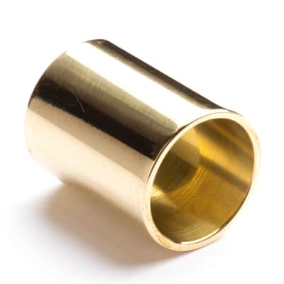 Jim Dunlop JD-223 Knuckle Brass Guitar Slide Size 9 image 2