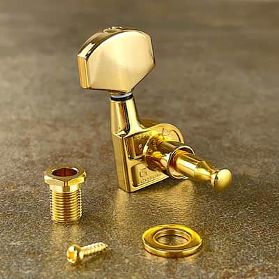 Gotoh Tuners Machine Heads - SG381 01 Gold - 3 Per Side 07202GX image 2