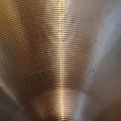 Paiste 404 Medium 18 Inch Pre Serial 70s - Black Label image 6