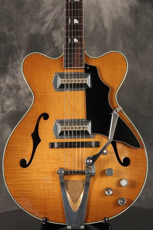 Old Kraftsman (Kay) Hollowbody w/Vibrato tailpiece 1960s Blonde image 1
