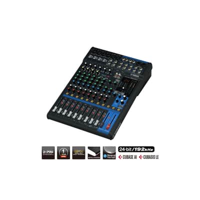 Yamaha MG12XU 12-Input 4-Bus Mixer Bundle with Cables image 5