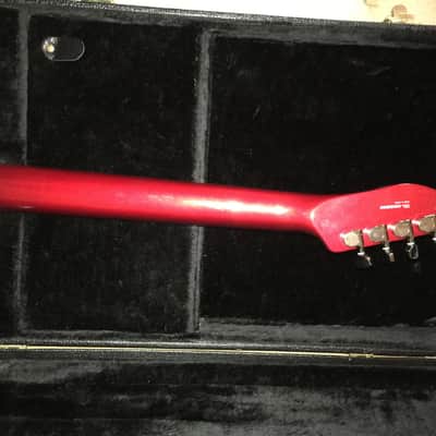 Fender Esquire GT 2003 Red w/ White racing stripe image 5