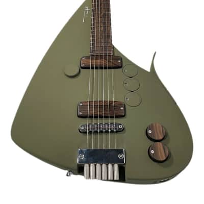 Teuffel Guitars Tesla 2022 Olive / Ziricote. (Authorized Teuffell Dealer) image 8