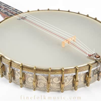 1900s UNKNOWN PRESENTATION 5-STRING BANJO image 17