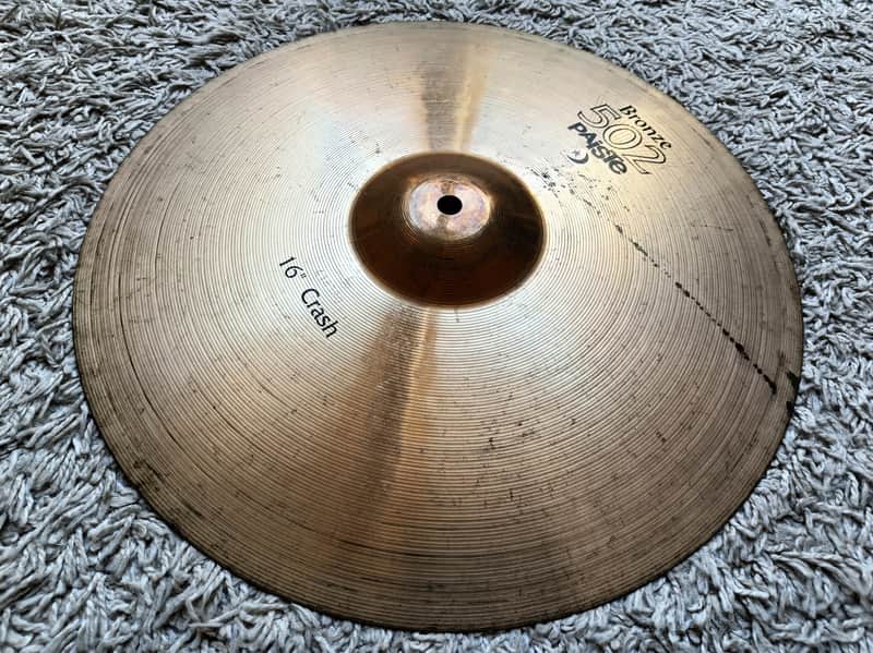 PAISTE 502 BRONZE CRASH 16" image 1