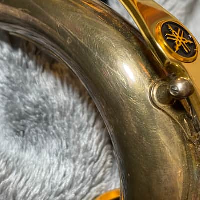 Yamaha YTS-62S replacement neck  - silver plated, retro design image 4