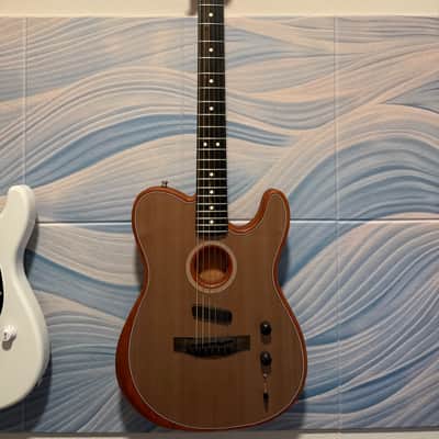 Immagine Fender American Acoustasonic Telecaster 2019 - 2020 - Sonic Gray - 1