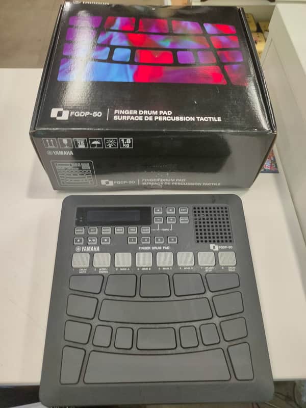 Yamaha FGDP-50 Finger Drum Pad 2024 - Present - Black image 1