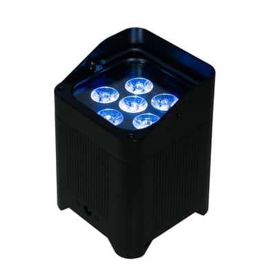 PSG Audio BP-6X18-B - 6x18W (108W) RGBWA+UV Wireless Battery Powered Par Light (Black) image 2