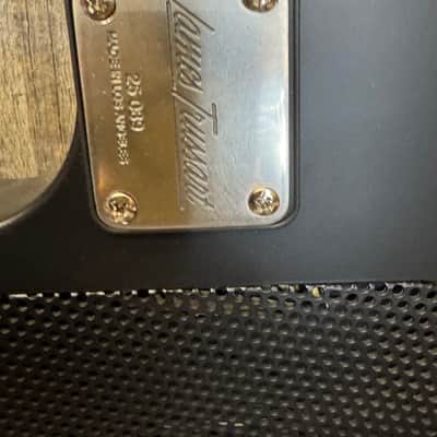 James Trussart Deville 2025 Satin Black Pinstripe Metal Bigsby B7 image 10