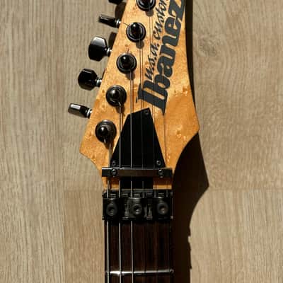 Ibanez USA Custom UCEWQM Exotic Woods 1992 - Natural image 6