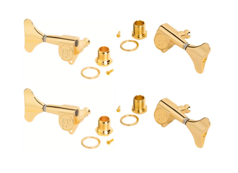 Warwick Bass Gold Tuning Key set of (4) - Gold - Clearance sale image 1