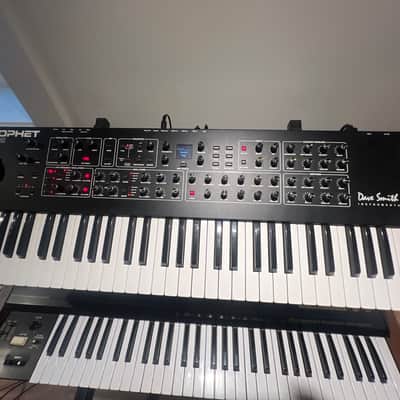Sequential Prophet Rev2 61-Key 16-Voice Polyphonic Synthesizer 2018 - Present - Black with Wood Sides image 5