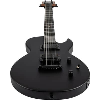 Spira L-400 MBK  400 Series Single Cutaway Roasted Poplar Body Canadian Roasted Maple Neck 6-String Electric Guitar image 7