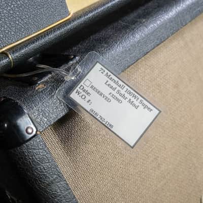 Legendary 1972 Marshall Plexi Modded by John Suhr image 20