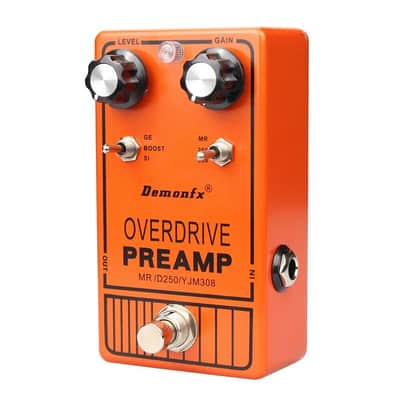 Demonfx YJM308 Multi Toggle Overdrive Preamp image 4