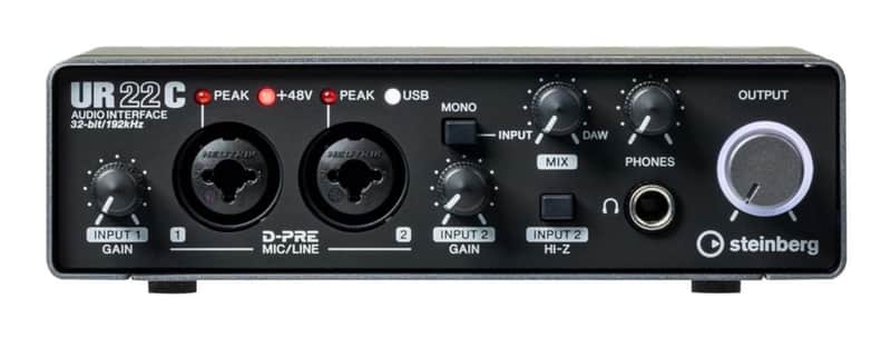 Steinberg UR22C 2 X 2 USB 3.0 32-bit/192 kHz Audio Interface image 1