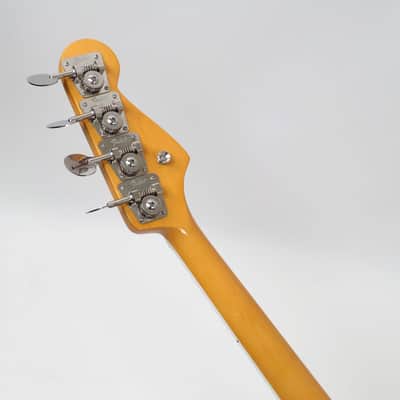 2023 Fender American Vintage II 1966 Reissue Jazz Bass Left Handed - Olympic White with Matching Headstock - Case, Paperwork, and COA image 10