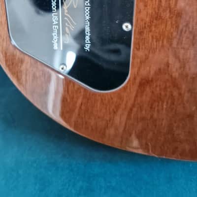 Gibson Les Paul Standard Premium HB Quilt Heritage Cherry Sunburst Perimeter 120th Anniversary (2014) - Cherry Sunburst Perimeter image 5