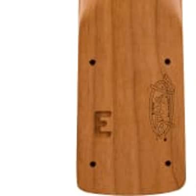 Fender Roasted Jazzmaster Neck, Block Inlays, 22 Medium Jumbo Frets, 9.5 inch Radius, Maple Modern C Shape image 7