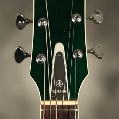 early 1970's Yamaha SA-50 Aruba Green with FLAME MAPLE top + back!!! image 3