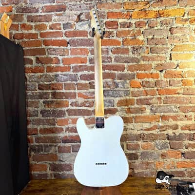 Revelator RetroSonic T-Style Baritone Electric Guitar w/ HSC (2025 - Olympic White) image 10