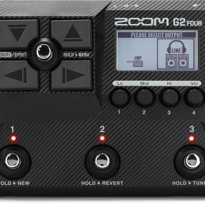 Reverb.com listing, price, conditions, and images for zoom-g2-four-multi-effects-processor-black