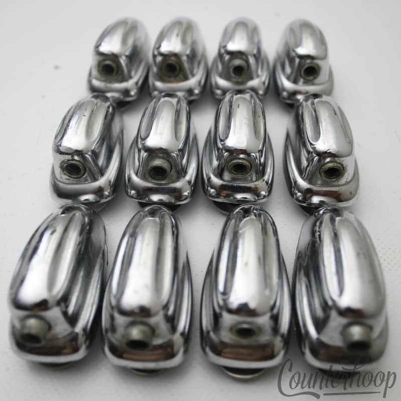Slingerland 12x Small Sound/Radio King Lugs Tom Drum Chrome Nickel Screws 50s US image 1