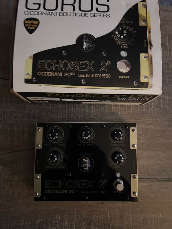 Gurus ECHOSEX 2 テープエコー 最終値下げ Gurus ECHOSEX 2 テープエコー 最終値下げ Gurus Echosex 2 Delay | Reverb