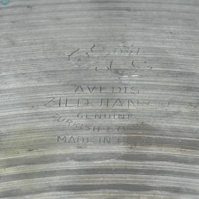 Zildjian Quick Beat Hollow Logo 14” Hi-Hat Set (70’s/80’s) image 3