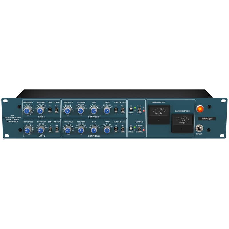Behringer 369 2-Channel Compressor/Limiter (Demo Deal) image 1