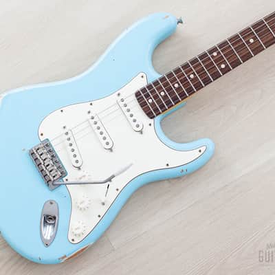 2025 Nash S-67 S-Style Electric Guitar Sonic Blue Medium Aged w/ Lollar, Case & Tags image 1