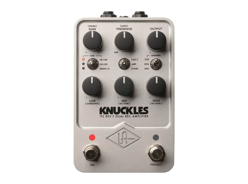 Universal Audio Knuckles 92' Rev F Dual Rec Amplifier Pedal image 1